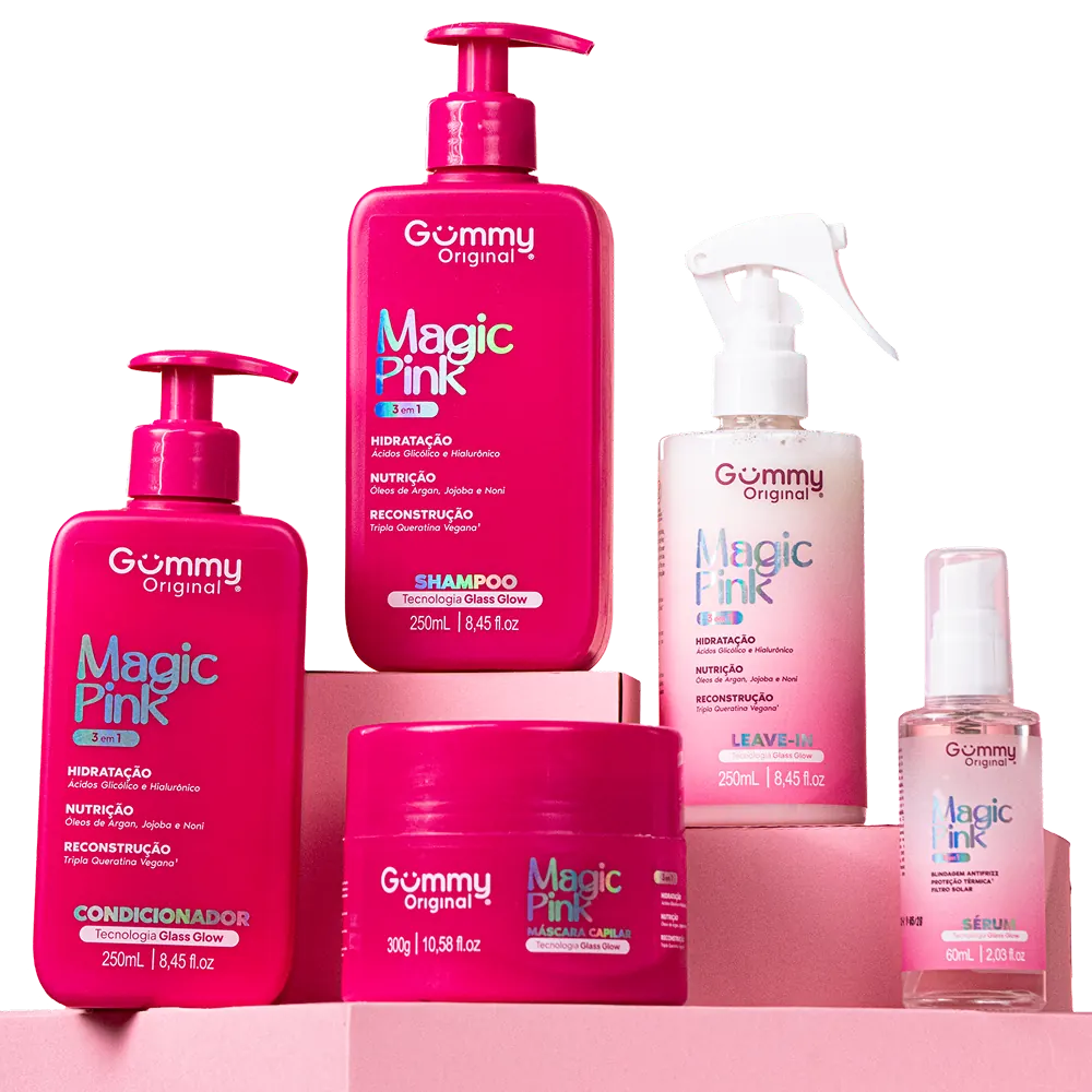 Kit Gummy® Cronograma Capilar (5 itens)