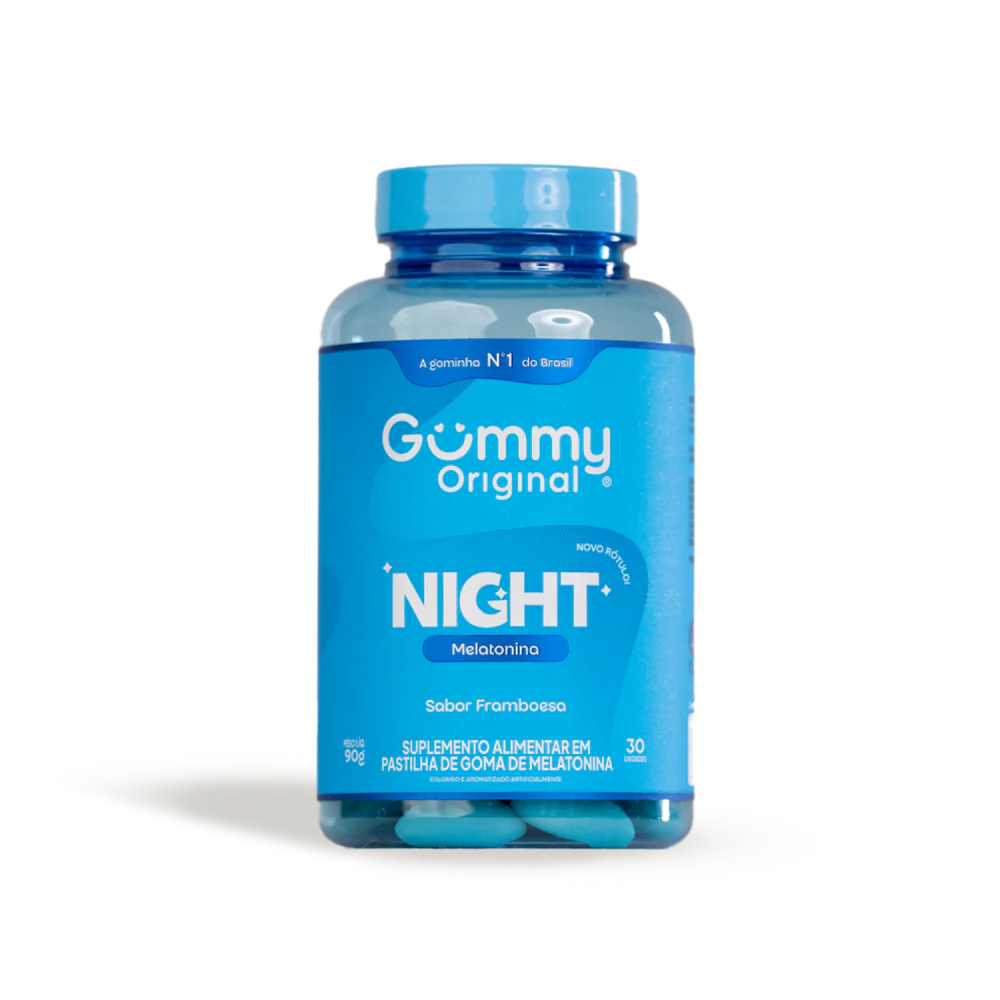 Gummy Night® Melatonina - Framboesa 90g